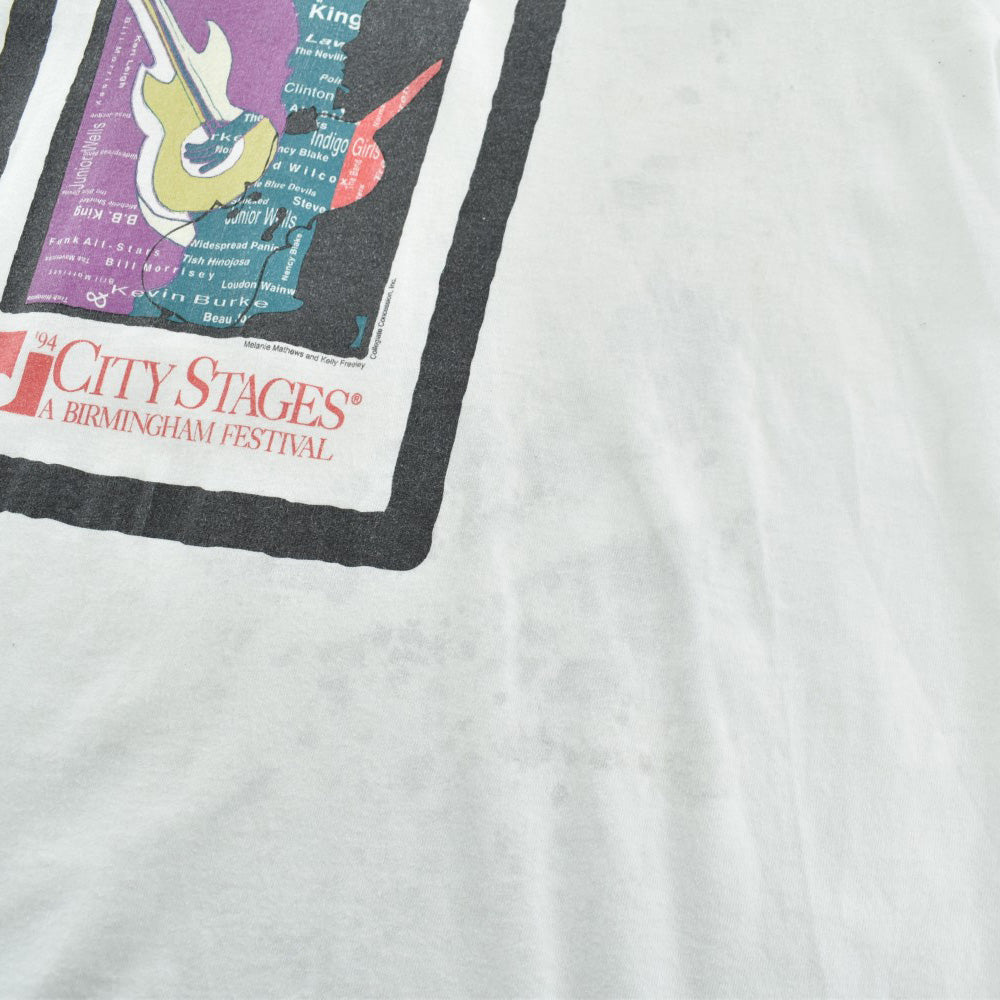 90's “City Stages” Birmingham Festival Tシャツ USA製 260519H