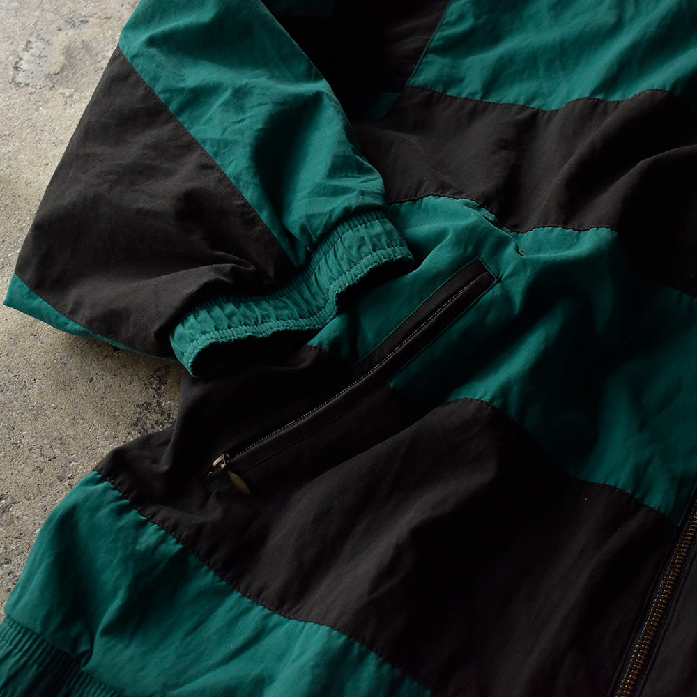 90's adidas EQUIPMENT ボーダー柄 フルジップジャケット 231012H