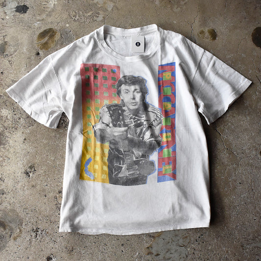 80’s Paul McCartney “The Paul McCartney” 1989/90 World Tour Tシャツ 250501H
