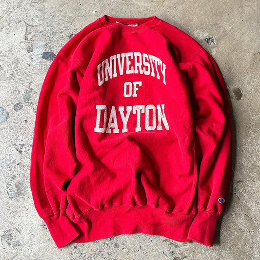 90's Champion “UNIVERSITY OF DAYTON” RWスウェット USA製 240309H