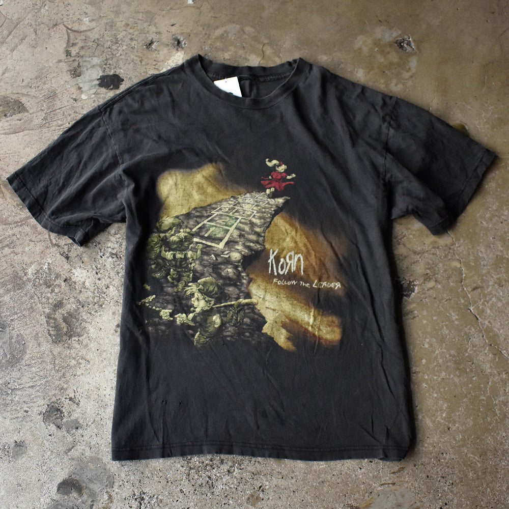 コーン Follow the Leader 両面ジャケットデザイン Tシャツ 1998年 ヴィンテージ