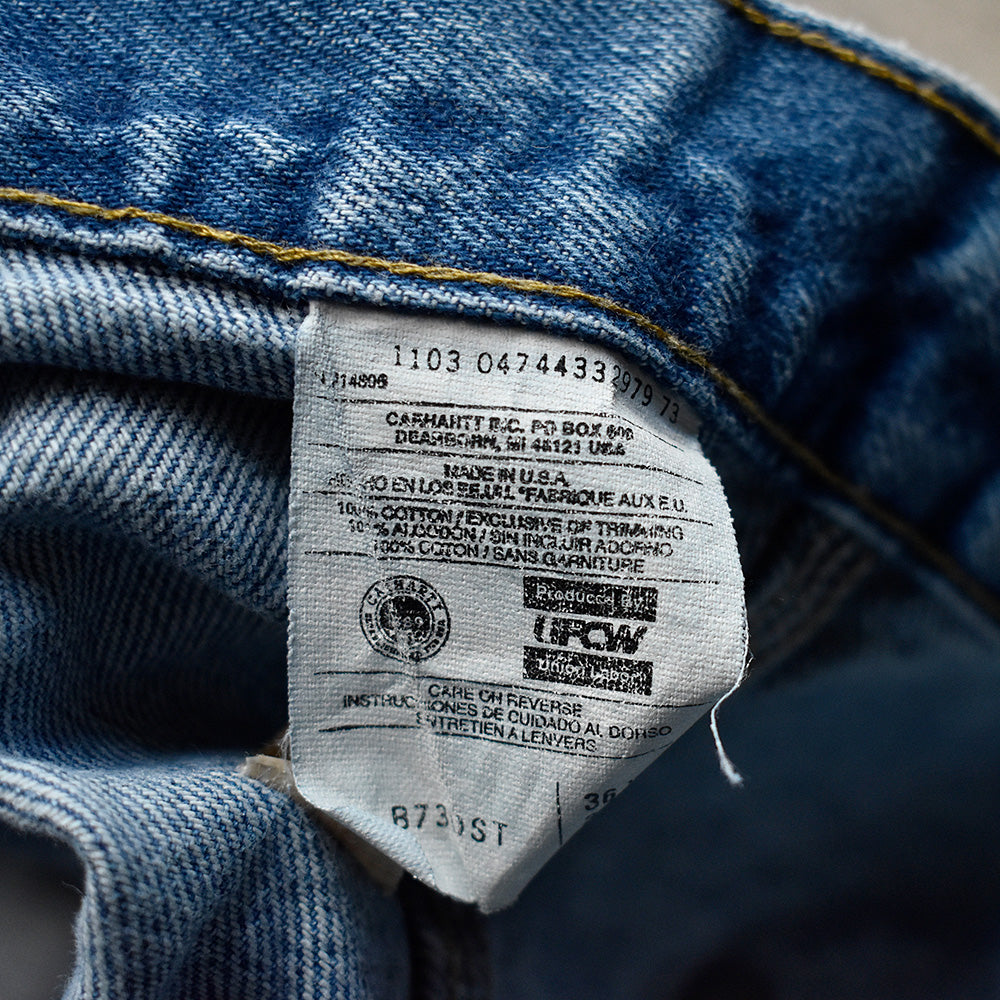 Y2K Carhartt ダブルニー デニム ペインターパンツ USA製 241230H