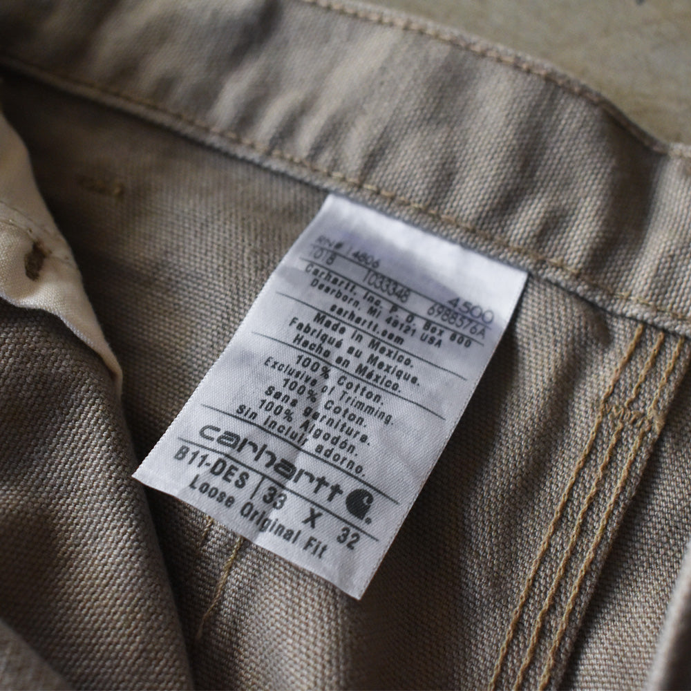 デッドストック！ Carhartt “Loose Original Fit” ダック ペインターパンツ 231121
