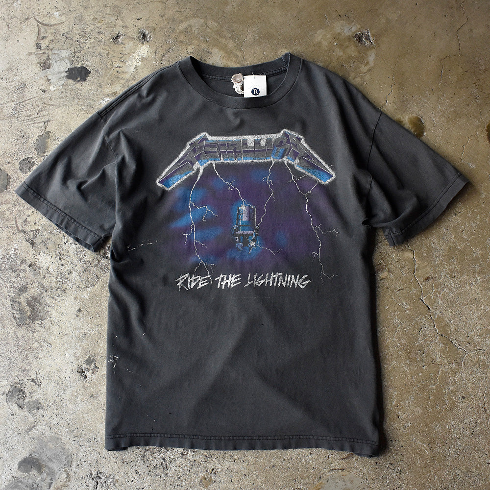 Y2K Metallica “Ride The Lightning“ Tシャツ 250522H