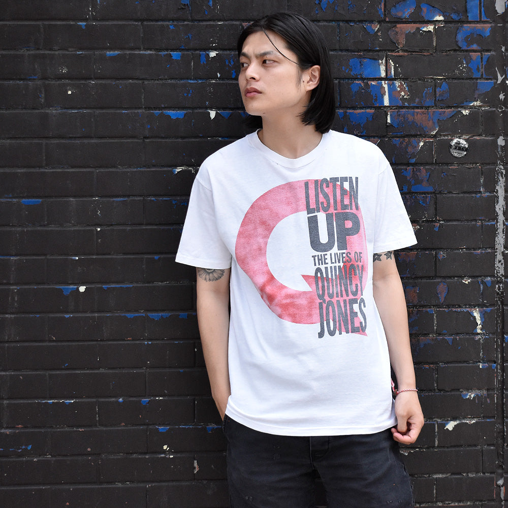 90's Quincy Jones “Listen Up The Lives Of Quincy Jones” Tシャツ 240704H