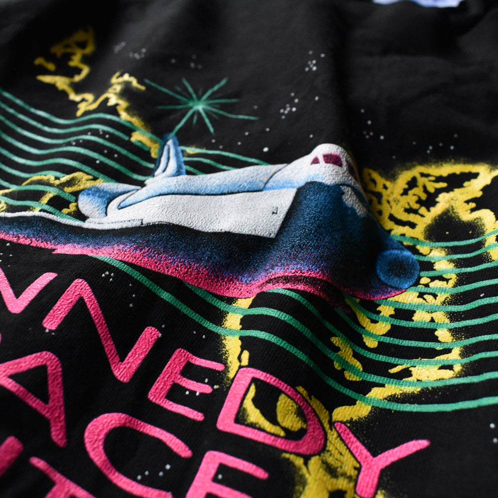 90's デッドストック！ “Kennedy Space Center” スペースシャトル Tシャツ USA製 240726