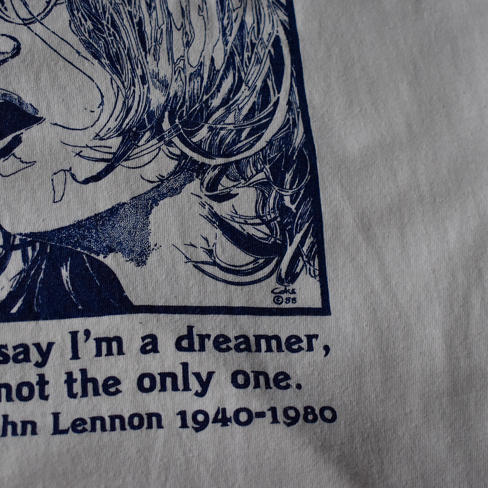 80's John Lennon “memorial” Tシャツ 231020H
