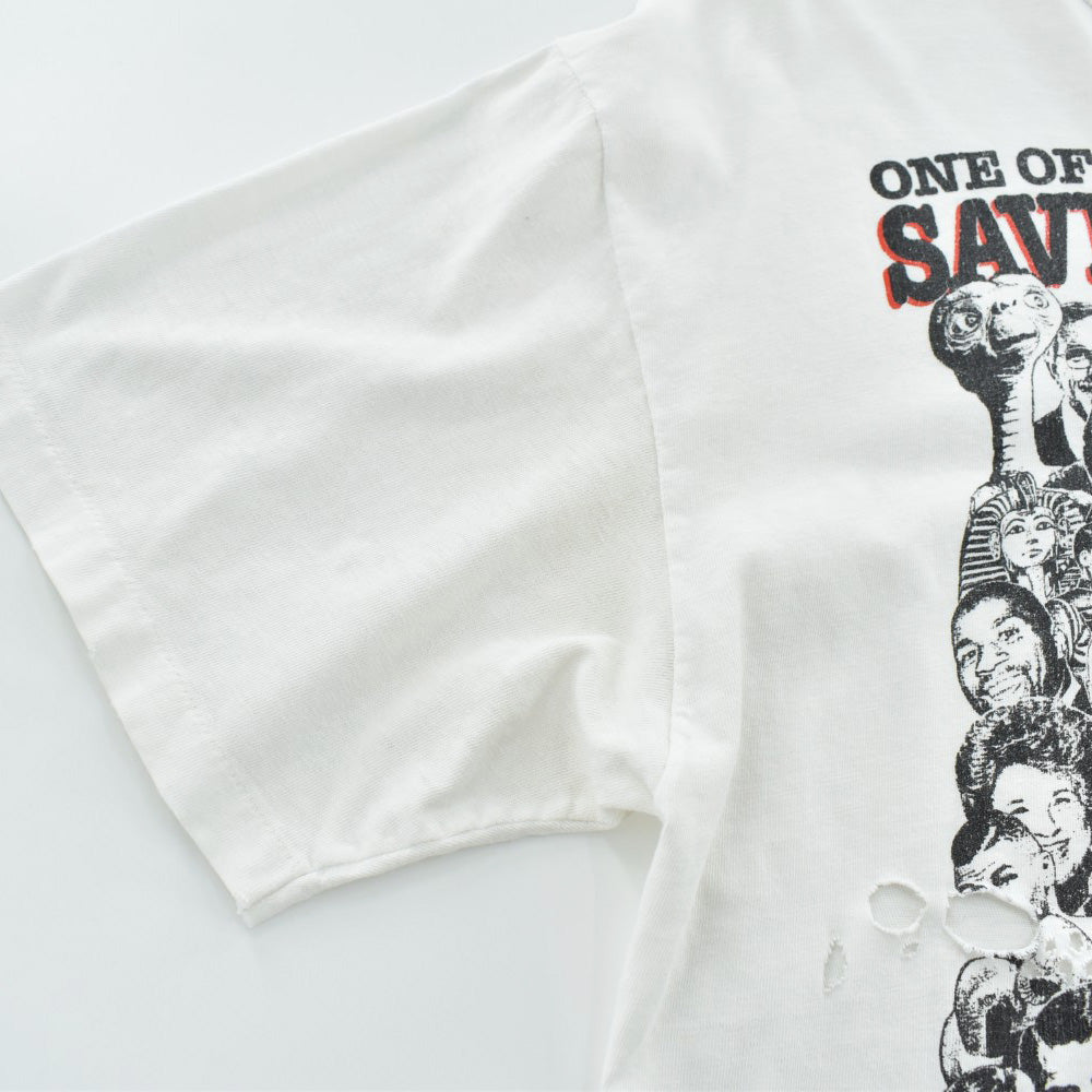 90's "SAVE YOUR SOUL" ジーザス 偉人コラージュ Tシャツ USA製 260915H