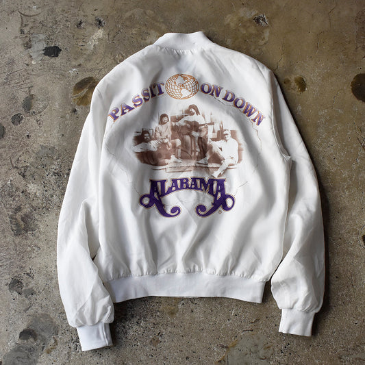 90's Alabama “Pass It On Down” サテンジャケット USA製 250817H