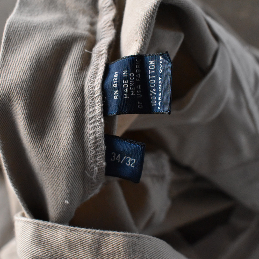 90's Polo Ralph Lauren “HAMMOND PANT” ツータック チノパン 240321 S2025