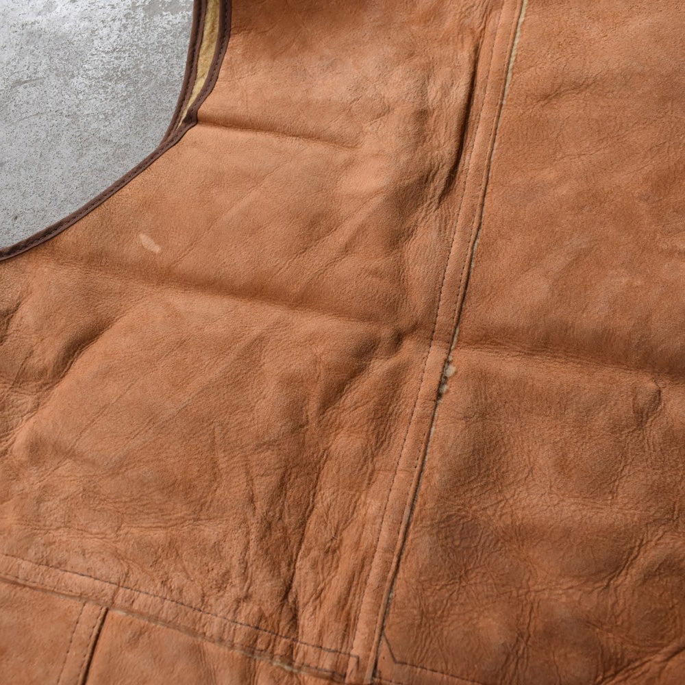 40's CROWN ZIP ムートンベスト 251212H