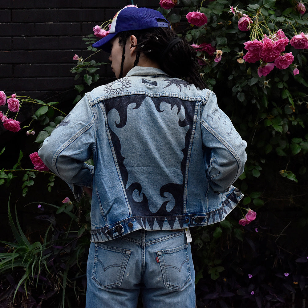 80's ペイント！ Levi's 70506-0216 デニムジャケット USA製 240518H