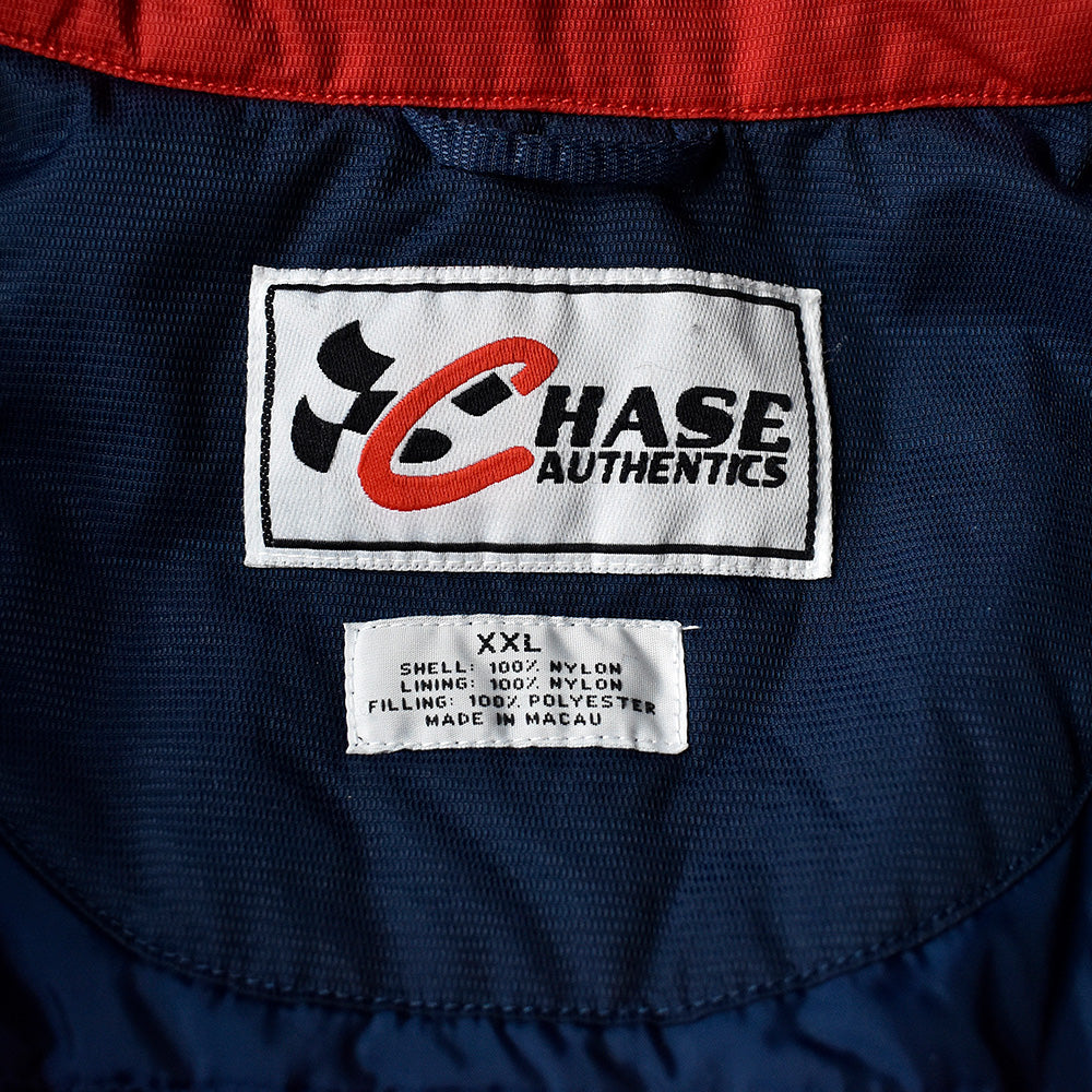 Y2K Chase Authentics マルチボーダーカラー ナイロンレーシングジャケット 231227H