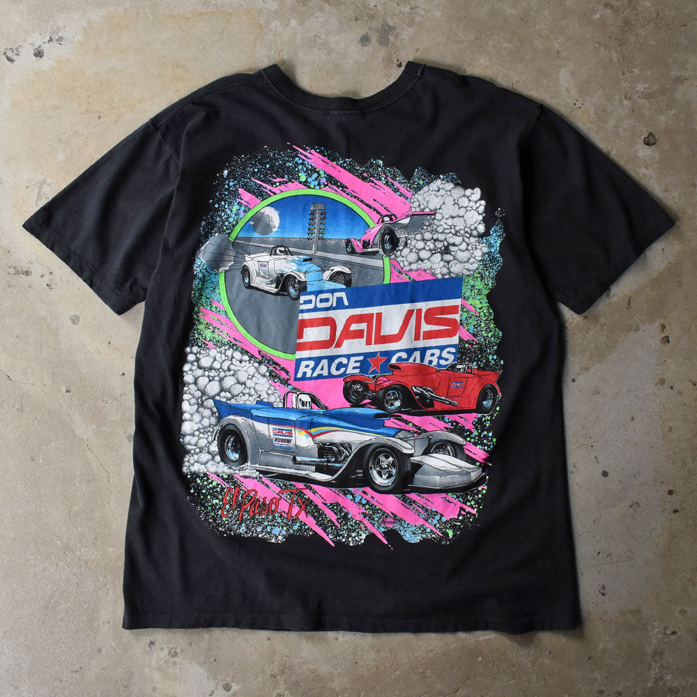 90’s ARIZONA “DON DAVIS RACE CARS” レーシングプリント Tシャツ USA製 250519