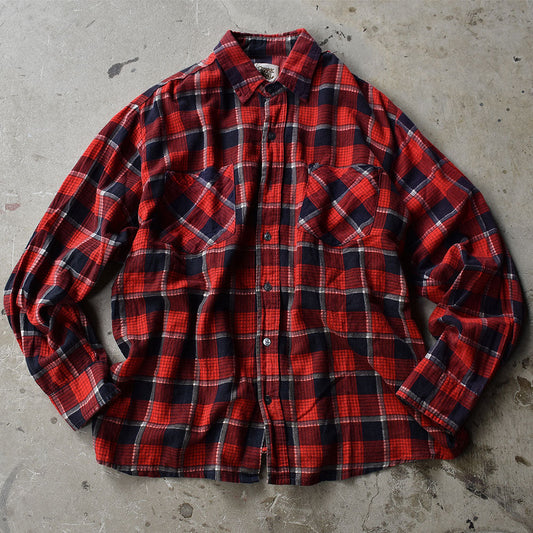 80's Ozark Trail プリントネル ライト フランネルシャツ 230916H