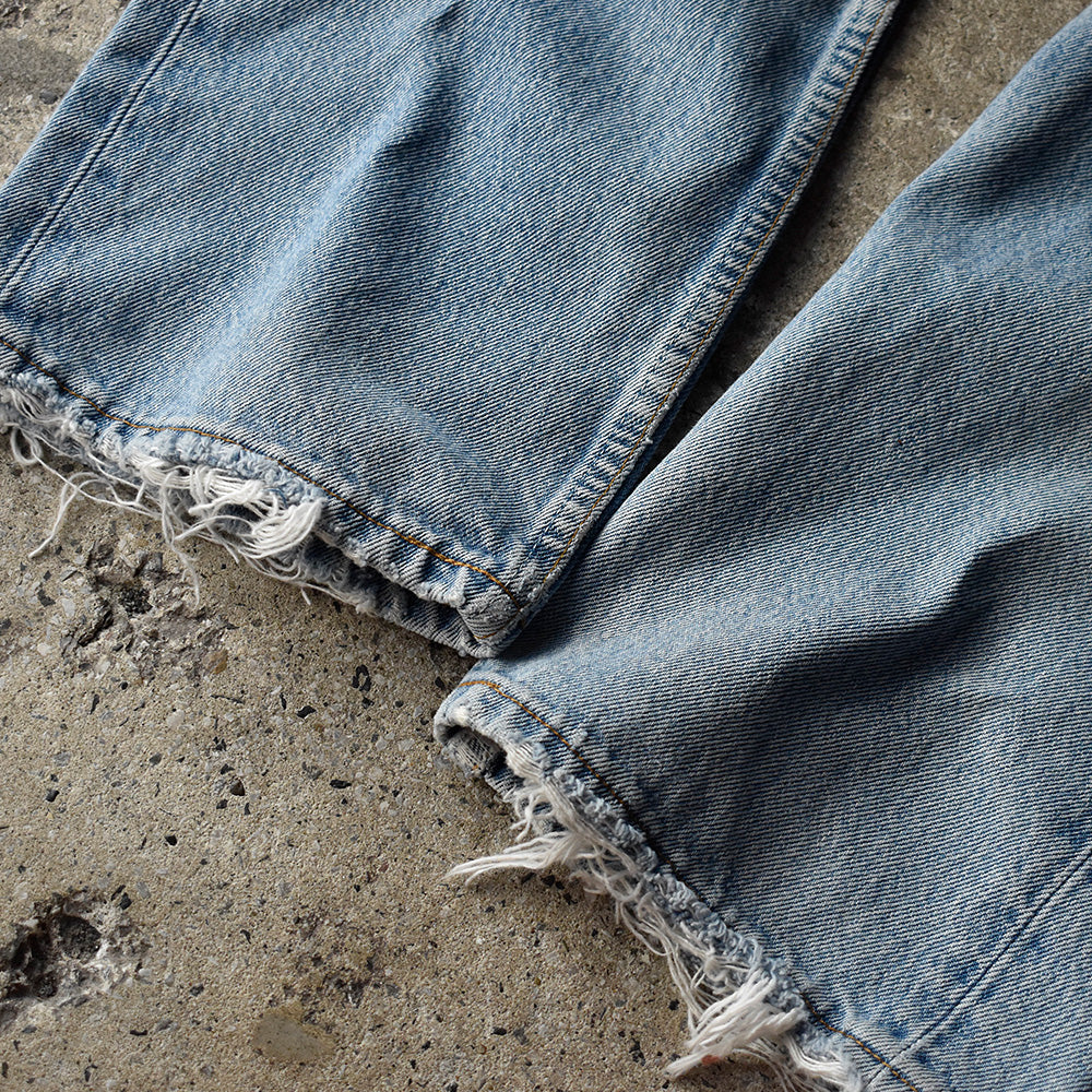 Y2K　ダメージ！　Levi's/リーバイス　501　デニムパンツ　Euro製　230903H