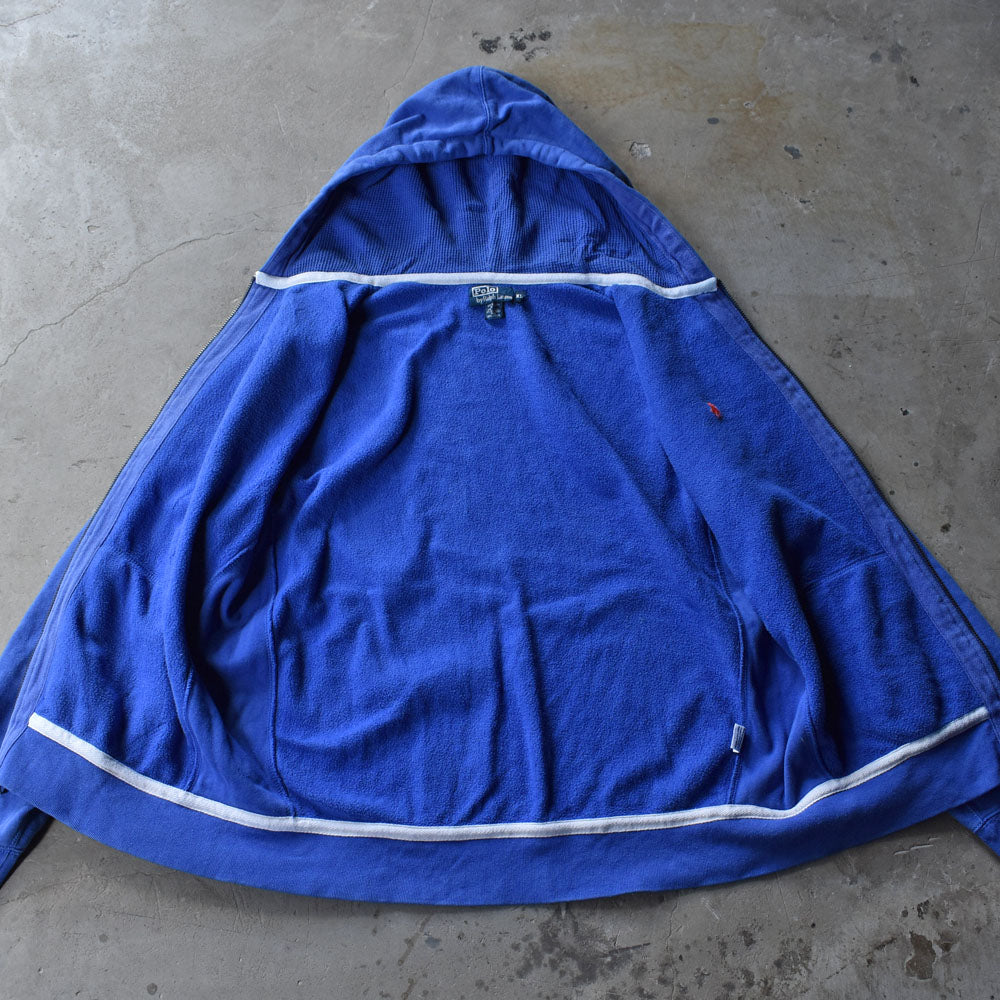 90's Polo Ralph Lauren BLUE フルジップパーカー 230915
