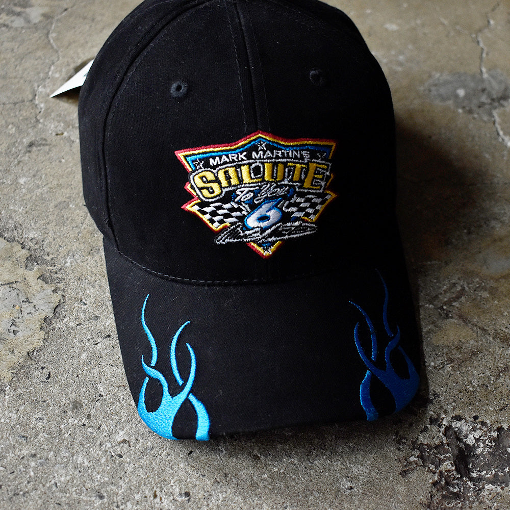 CHECKRED FLAG SPORTS “Mark Martin” NASCAR レーシング キャップ デッドストック 250801H