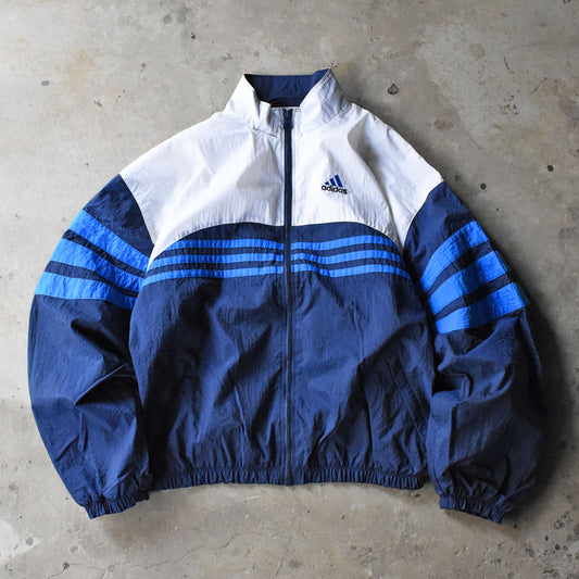 90’s adidas 裏地付き ナイロン トラックジャケット250325