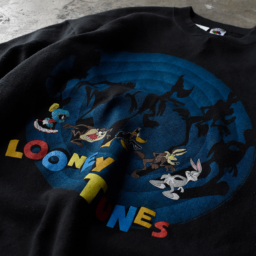 90's Looney Tunes キャラクタースウェット USA製 230929H