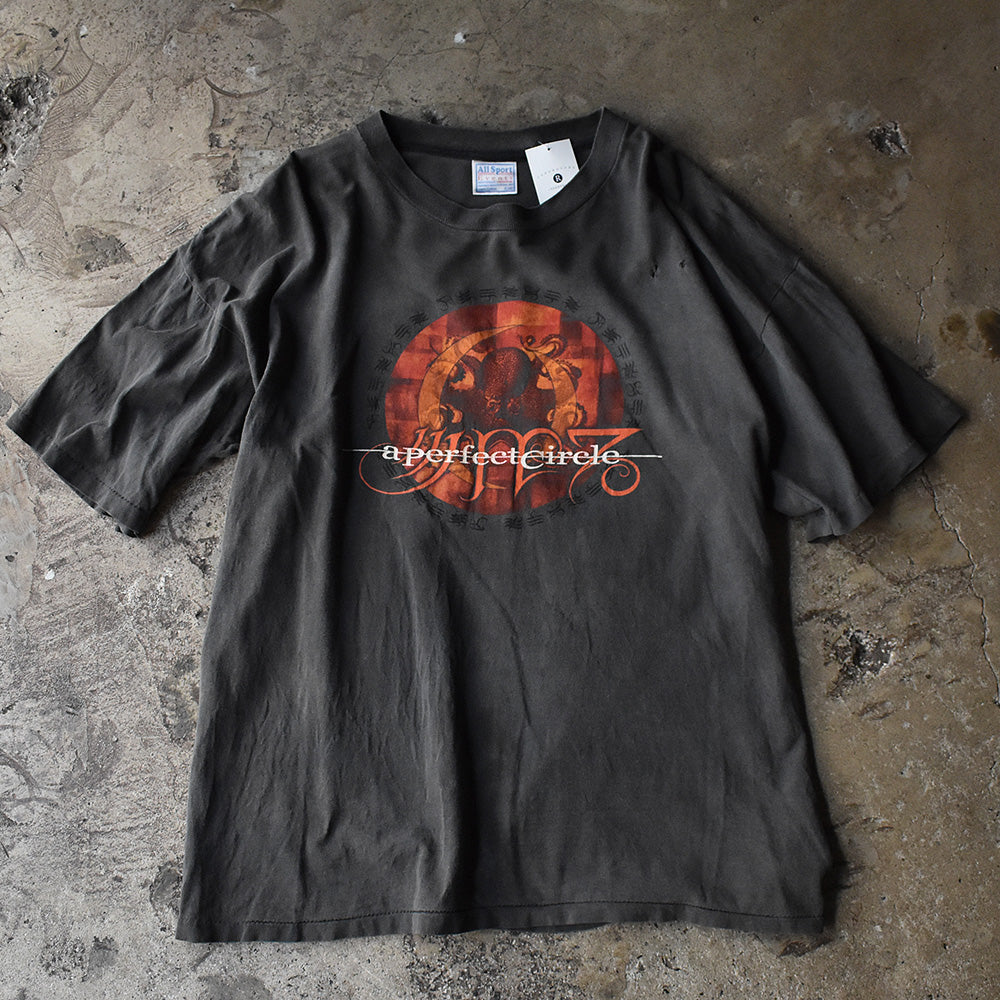 ア・パーフェクト・サークル グラフィックプリント Tシャツ 2000年代初頭 All Sport XL 古着