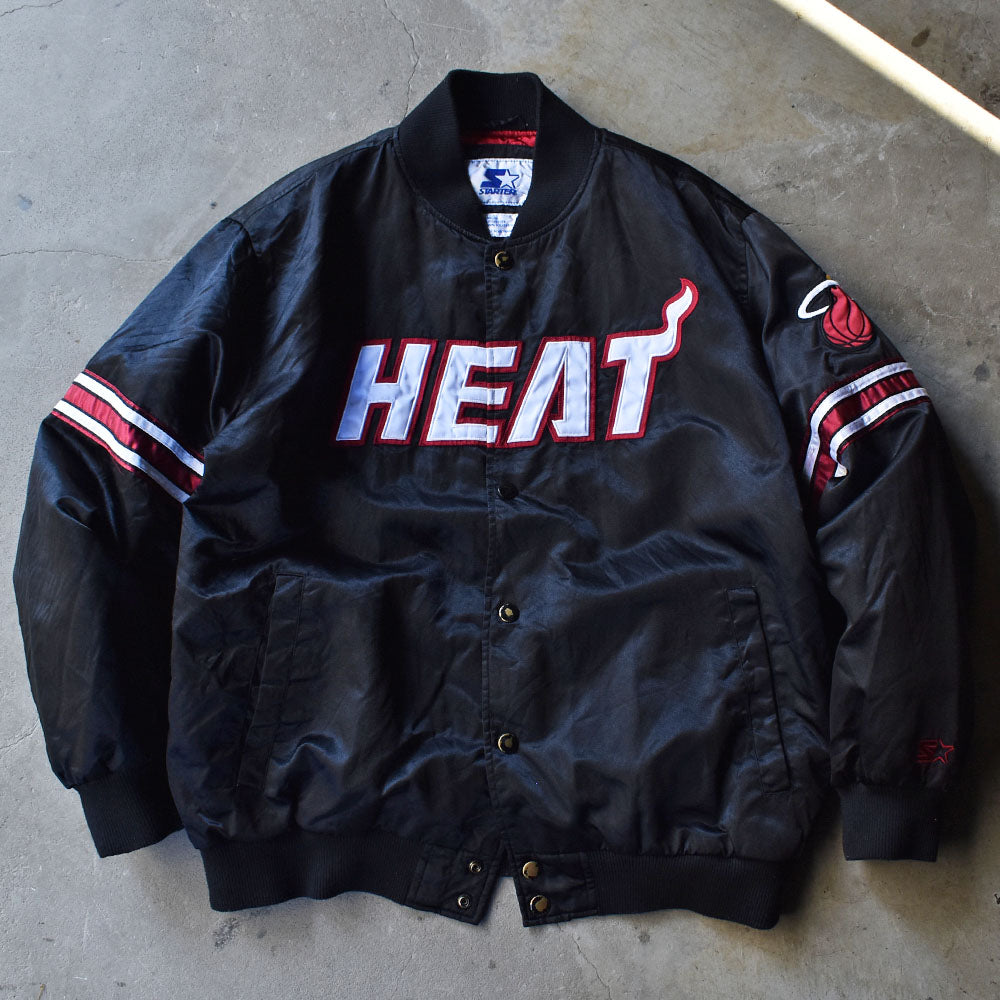 スターター HEAT ナイロン スタジャン 90年代〜 ブラック ヴィンテージ