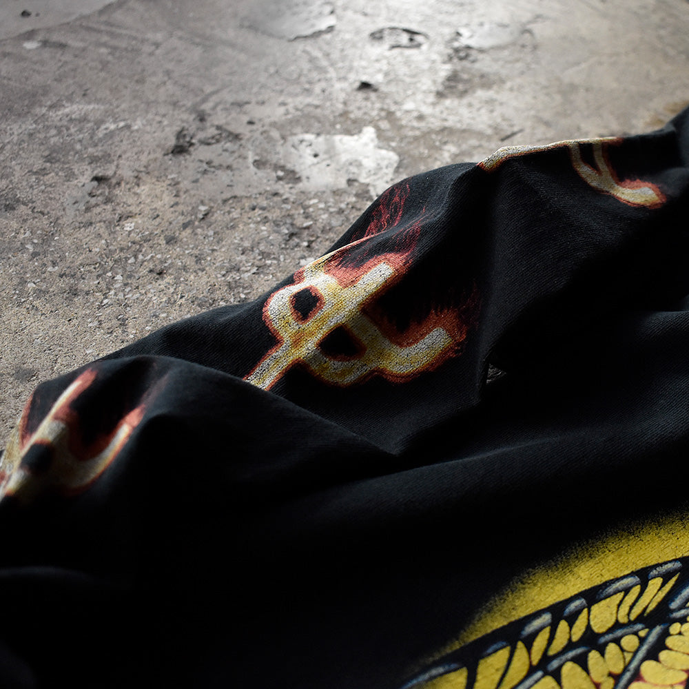 Y2K Judas Priest “A Touch of Evil” ロングスリーブTシャツ 240302H