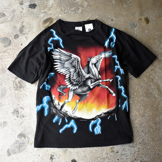 90’s AMERICAN THUNDER "ペガサス" Tシャツ 250527H