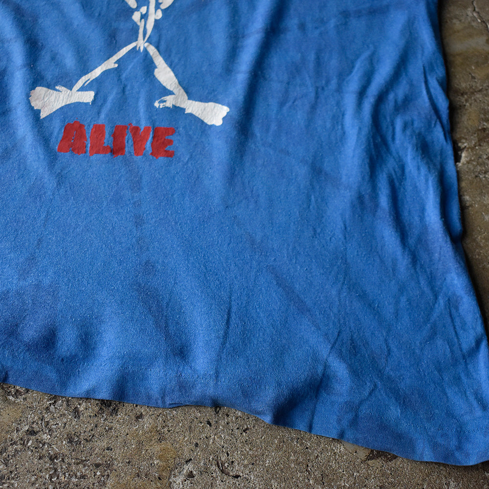 90's PEARL JAM “ALIVE“ blue color！ ロック Tシャツ 250719H
