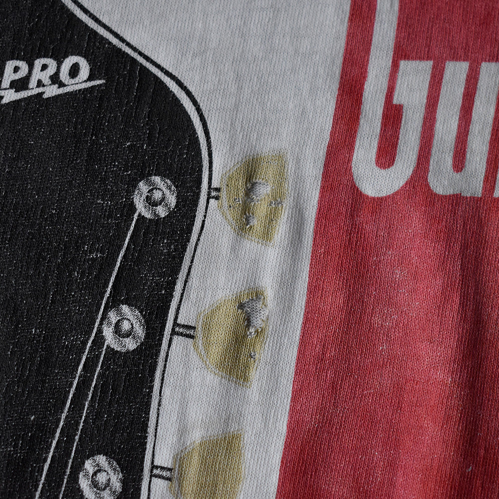 90's Supro “Supro Guitars” Tシャツ USA製 250519H