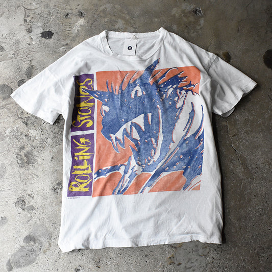 90's The Rolling Stones×Budweiser "URBAN JUNGLE" EUROPE 1990Tour ロック Tシャツ XXXL size! 250802H