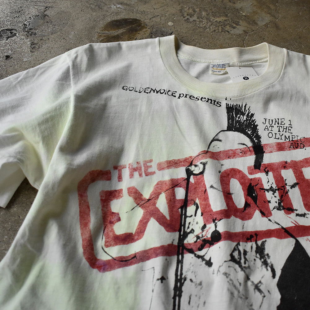 70's The Exploited 重ね刷り シルクスクリーンTシャツ 250129HSGI