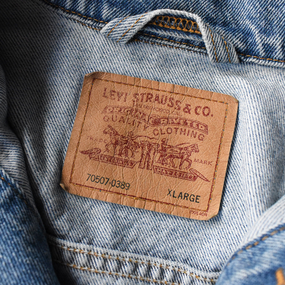 90's Levi's 70507-0389 デニムジャケット USA製 250522