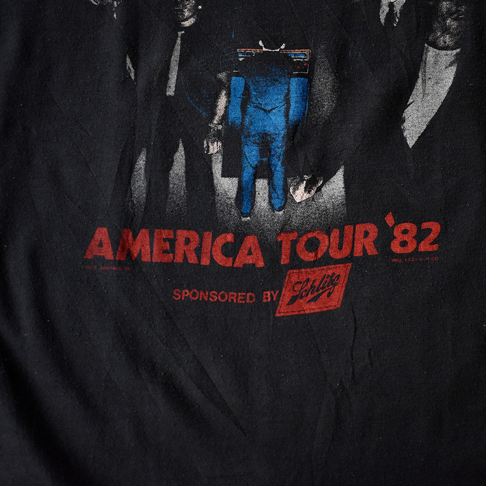 80's The Who “It's Hard” America Tour '82 ラグランスリーブTシャツ 250122H