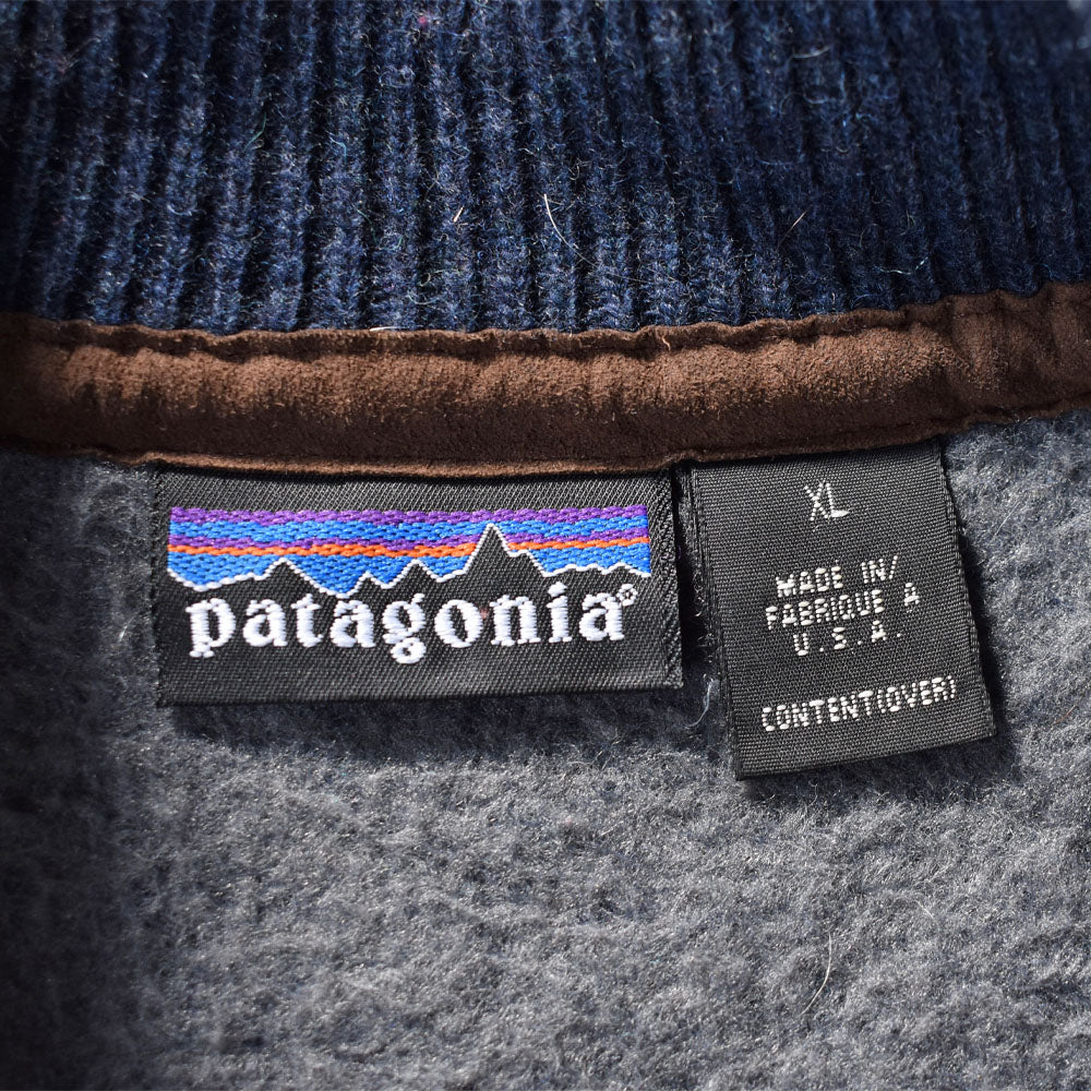 Y2K patagonia コンフォート ウールジップT USA製 231120