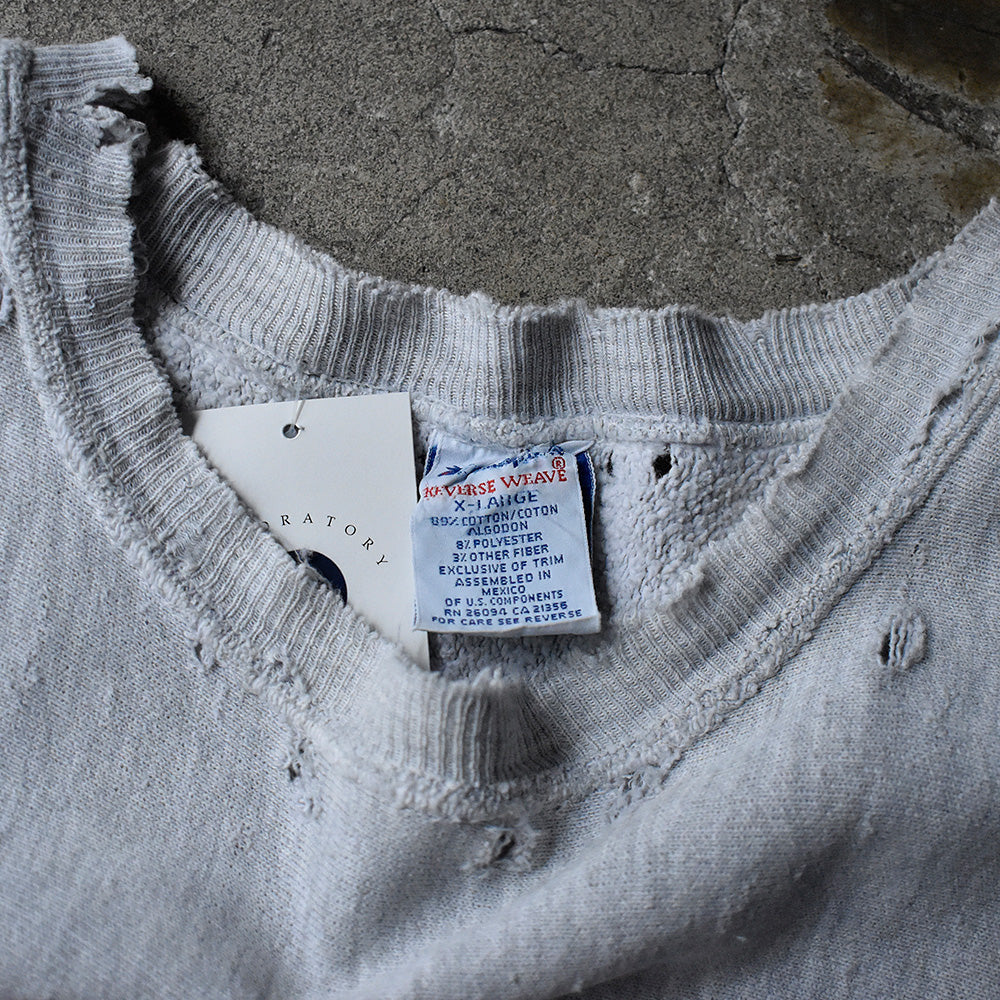 90's ボロ！ Champion “San Francisco 49ers” RWスウェット 240515H