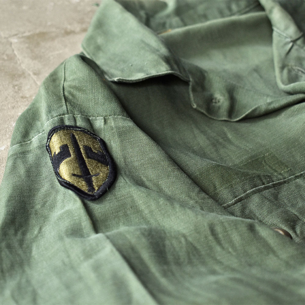 70's　U.S.ARMY シャツ袖 7th ユーティリティシャツ　230911