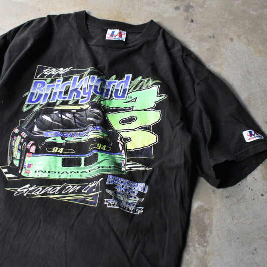 90's LOGO ATHLETTIC “BRICKYARD 400” レーシング Tシャツ USA製 240811