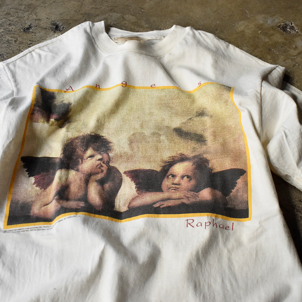 ラファエロ 二人の天使 アートTシャツ 1992年 ヴィンテージ