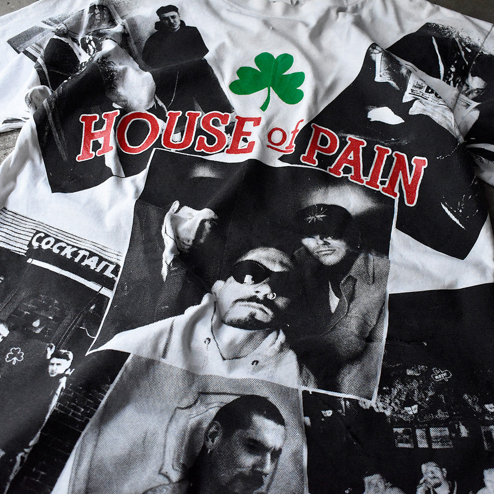 90's AOP！ HOUSE OF PAIN Rap Tシャツ 231118H
