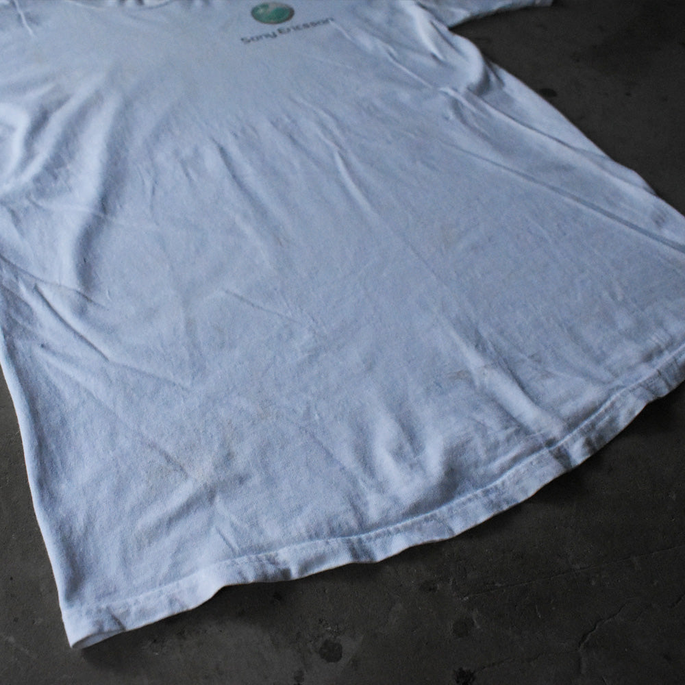 anvil “Sony Ericsson” 両面プリント 企業 Tシャツ 240622
