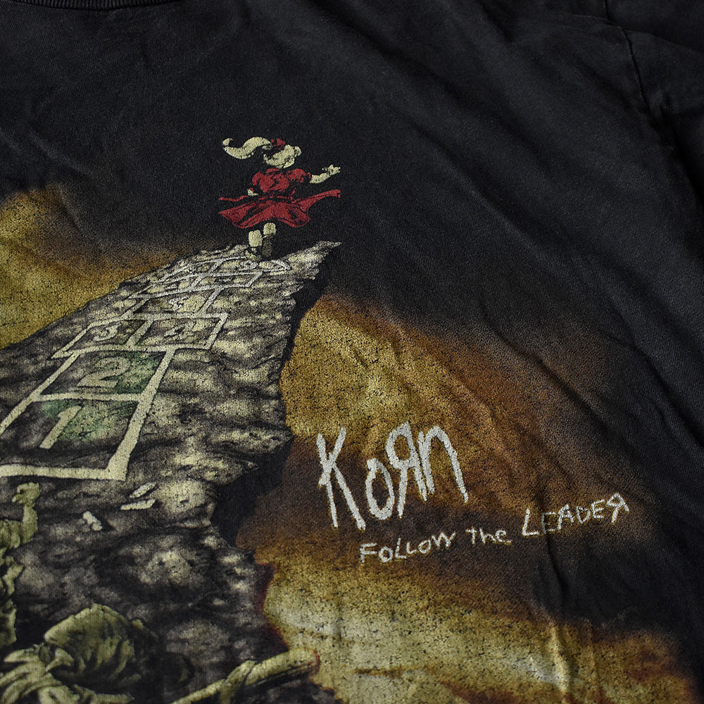 90's Korn “Follow the Leader” Tシャツ 250621H