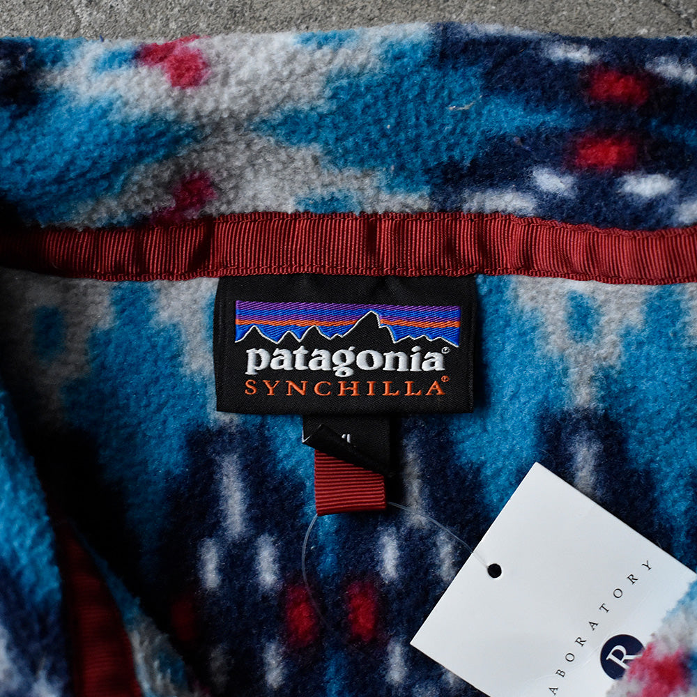 Patagonia ネイティブ柄 シンチラ スナップT フリースジャケット 240225H