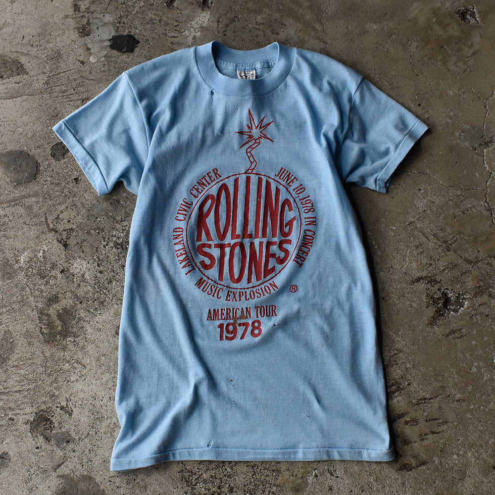 70's　The Rolling Stones/ローリング・ストーンズ　1978 American Tour Tee　230810H