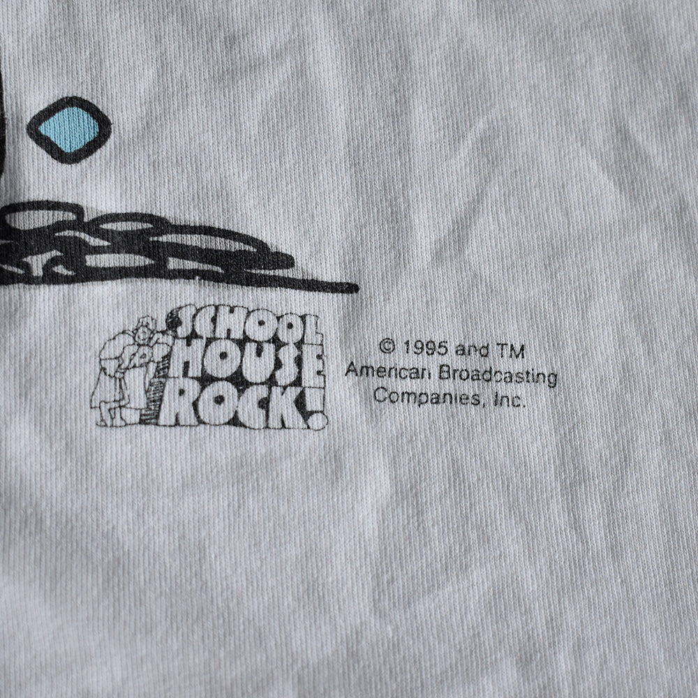 90's Schoolhouse Rock！ “I’m Just a Bill” 海外アニメ  キャラ Tシャツ USA製 250810H