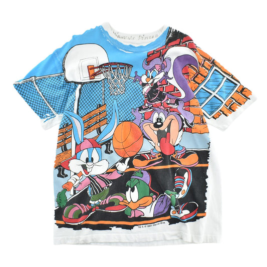 90's Tiny Toon Adventures “ACME HOOP GROUP” AOP キャラT USA製 260512H