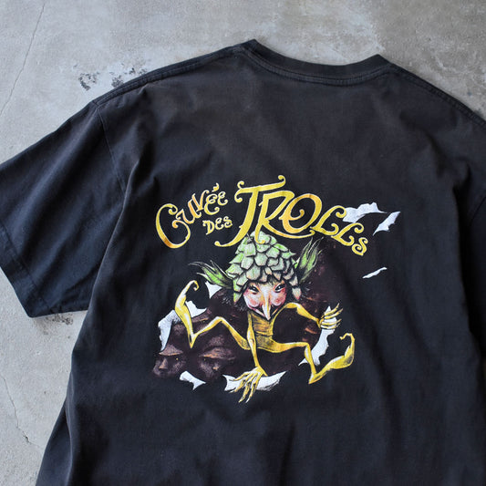Y2K stedman “Cuvée des Trolls” ベルギービール キャラクター Tシャツ 250606
