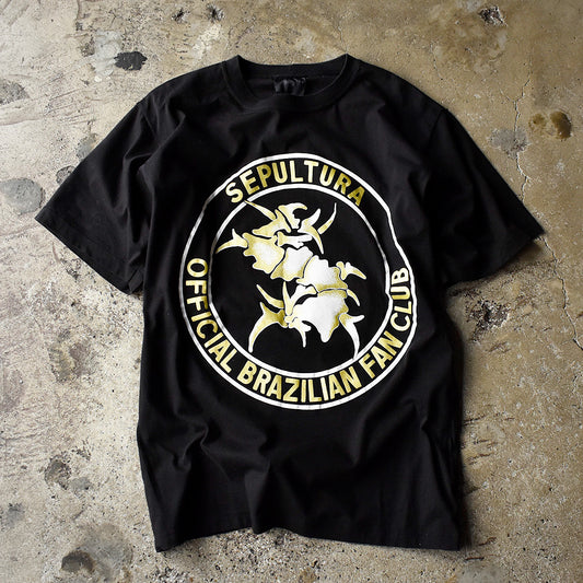 90’s~ Sepultura “Sepultura Official Brazilian Fan Club” ロック Tシャツ 240731H