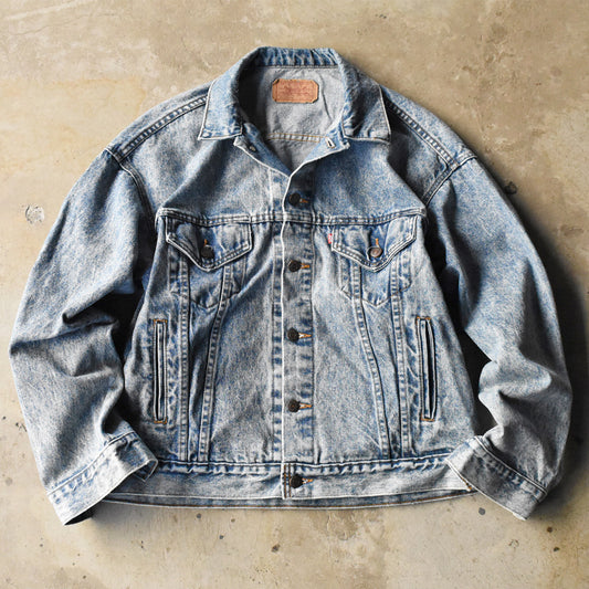 90’s Levi's 70507-0219 ケミカルウォッシュ デニムジャケット USA製 250520