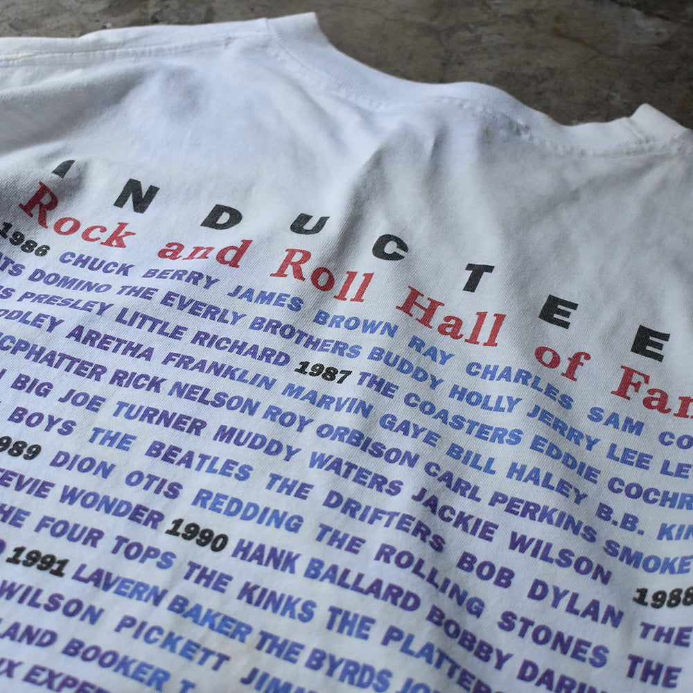 90's “Rock and Roll Hall of Fame“ Tシャツ USA製 240529H